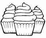 Cupcakes coloring Page  Free Printable Coloring Pages sketch template