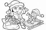 Nick Jr Christmas Coloring Pages – ColoringMecom sketch template