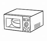 Oven Coloring Pages sketch template