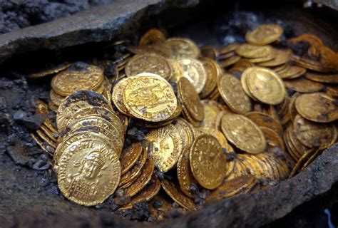 Hundreds of rare gold coins discovered beneath Italian theater