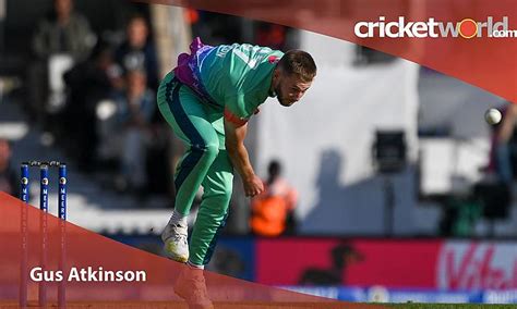 Cricket World Player of the Week - Gus Atkinson