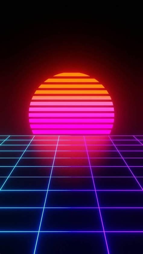 Neon Sunset, sunset aesthetic neon HD phone wallpaper | Pxfuel