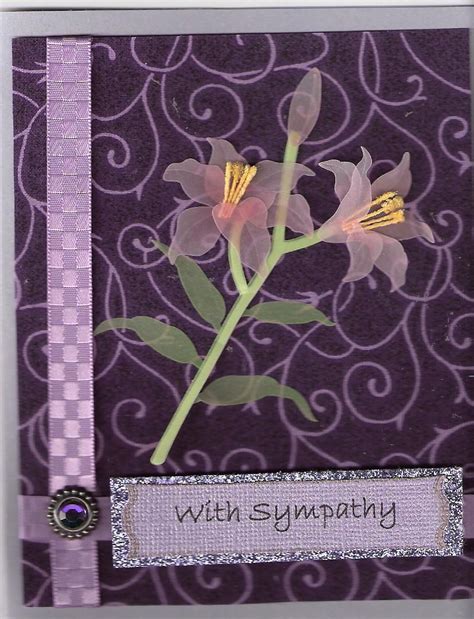 Sympathy A2 lilies