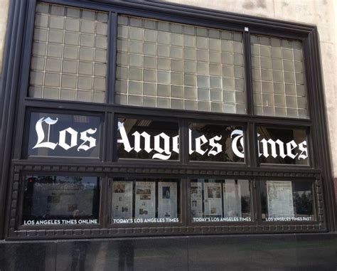 Offbeat L.A.: Hot Off the Presses- The Los Angeles Times Tour | The LA Beat