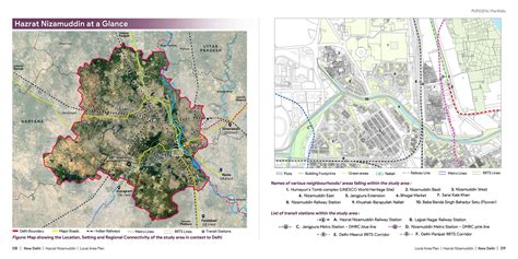 Hazrat Nizamuddin, New Delhi | Local Area Plan | CEPT - Portfolio