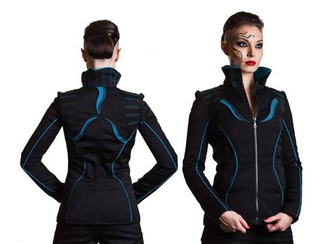 Tron inspired Sci Fi jacket #LeatherJacketsForMenyellow | Sci fi jacket ...