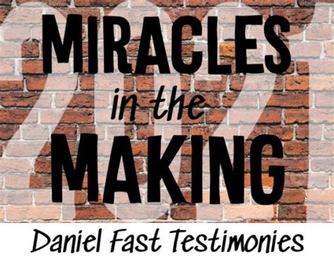 January 2021 Daniel Fast Testimonies – Ultimate Daniel Fast