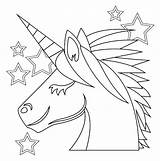 Unicorn Emoji Coloring Pages At GetColoringscom  Free Printable sketch template