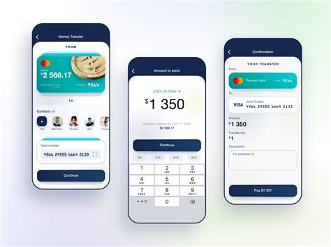 Money Transfer. Banking App. by Demianenko Serhii on Dribbble