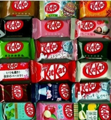 12 Pieces Japanese Kit Kat Different Flavors, Kitkat Assorted flavors ...