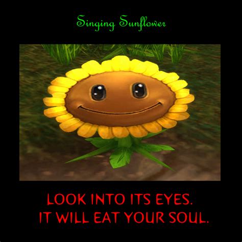 Singing Sunflower by KidSerja on DeviantArt