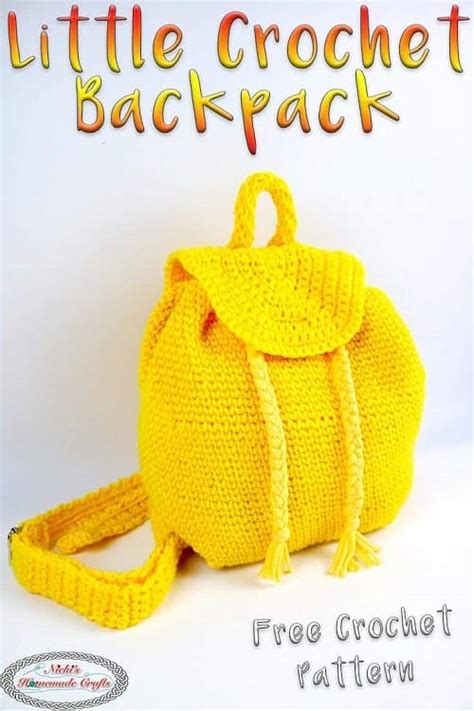 15 Beautiful Crochet Backpack Patterns (with pictures!) - CrochetKim™