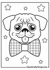 Pug Coloring Pages Updated 2021 sketch template