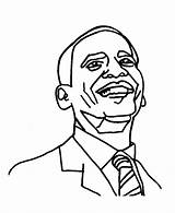 Barack Obama Coloring Pages  Best For Kids sketch template