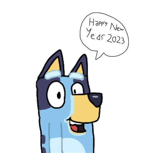 Happy New Year 2023 From Bluey by JoeyHensonStudios on DeviantArt