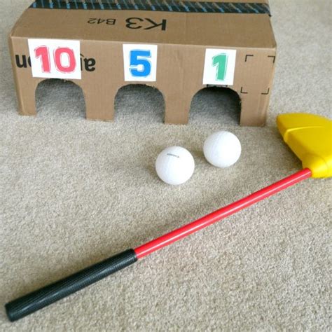 Create a Mini-Golf Course at Home on the Cheap - Tinybeans