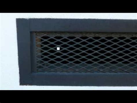 Large Gaps in Foundation Vent Screens - Pest Control and Bees - YouTube