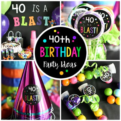 40th Birthday Party-Throw a 40 Is a Blast Party!