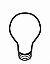 Light Bulb Coloring Sheet  bulb Pages sketch template