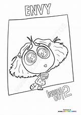 Free Inside Out 2 Coloring Pages  For Kids sketch template