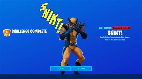 All Wolverine Awakening Challenges Guide! - How to Unlock SNIKT! Wolverine's Claws in Fortnite ...