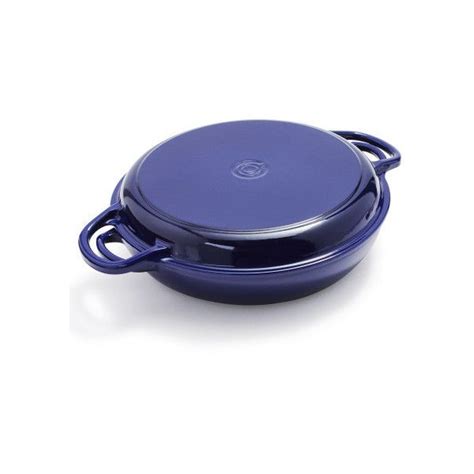 Le Creuset Cerise Multifunction Braiser with Grill Pan Lid ($325) liked on Polyvore featuring ...