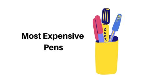 Top 10 Most Expensive Pens In The World