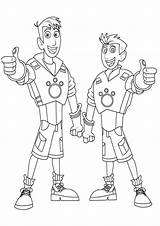 Wild Kratts Coloring Pages  sketch template