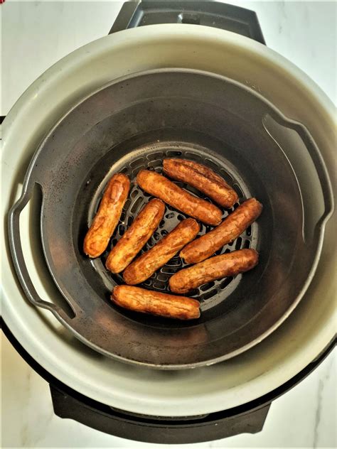 Frozen Sausages In An Air Fryer - Liana's Kitchen