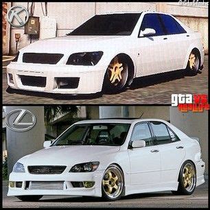 The Karin Sultan vs it's real life counterpart: the Lexus IS200 | Gta ...