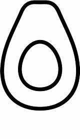 Avocado Coloring Pages  Cool sketch template