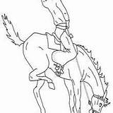 Horse rodeo coloring pages  Hellokidscom sketch template