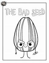 The Bad Seed Book Free coloring Page  Pages Coloring sketch template