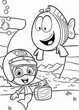 Bubble Guppies Coloring Pages  Best For Kids sketch template