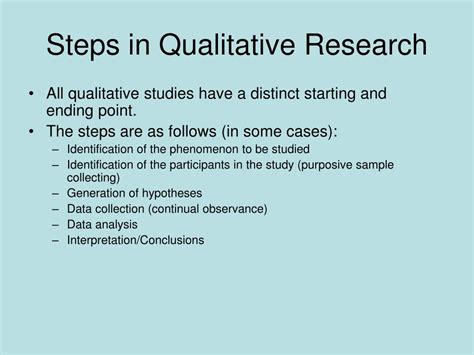 PPT - Part 3: Qualitative Research PowerPoint Presentation, free download - ID:1790041