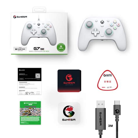 Xbox Certified Gamesir G7 SE Wired Controller