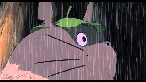 Tonari no Totoro (1988) - Bus stop scene (too bad it is in english ...