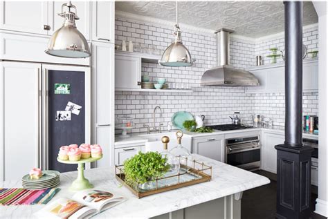 Kitchen Trend: Tin Ceiling Tiles | So Chic Life