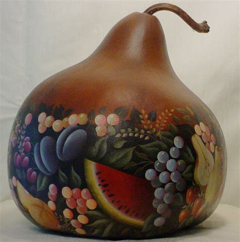 Decorative gourds | Hand painted gourds, Painted gourds, Gourds crafts