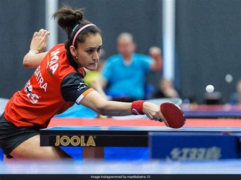 Manika Batra Bows Out Of World Singles Qualification Tournament | Table Tennis News