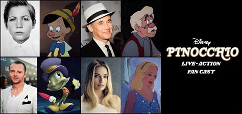 Disney's Pinocchio live-action fan cast by TristanHartup on DeviantArt