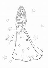 Barbie Prinzessin Kostenlos Herunterladen Und ausmalen sketch template