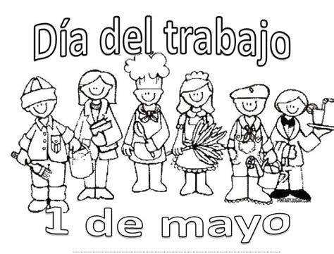 Dia del trabajo para colorear - Imagui