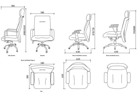 Chair Side View Cad Block ~ Office Chairs Cad Block Autocad Blocks File Chair Dwg Elevation ...