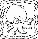 Octopus Coloring Book  Easy And Fun Octopuses For Kids sketch template