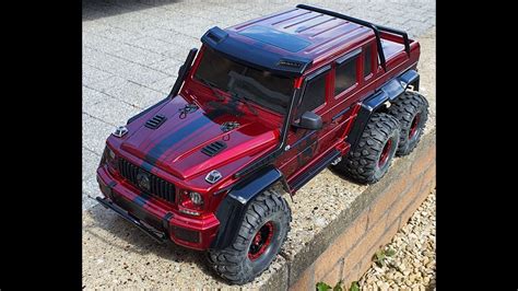 Mercedes 6x6 amg, traxxas trx 6, upgrades & mods - YouTube