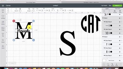 Good Cricut Fonts For Monograms | SEMA Data Co-op