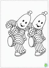 Bananas In Pyjamas Colouring Pages  Coloring Home sketch template