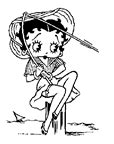 Betty Boop Coloring Pages
