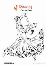 Dancing Coloring Pages For Kids – Free Printables  Art & Craft sketch template